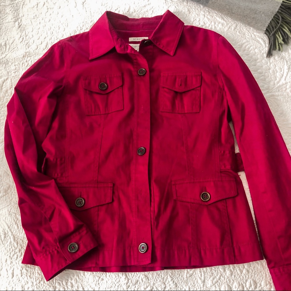 Stretch Red Jacket
